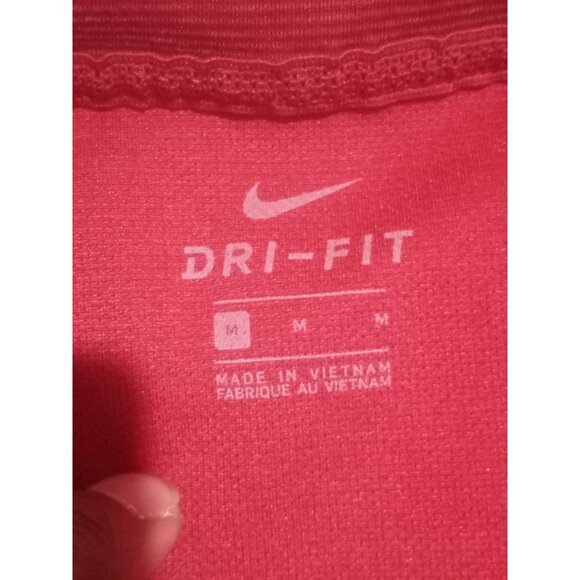 Nike Alabama Crimson Tide Polo Shirt Men’s Medium M On-Field Dri-Fit Logo Red - Picture 9 of 13